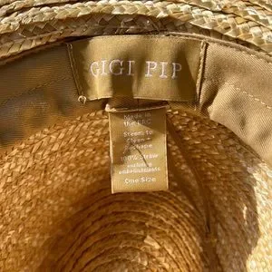 GIGI PIP | Accessories | Nwot Gigi Pip Isla Straw Adjustable  display picture 2